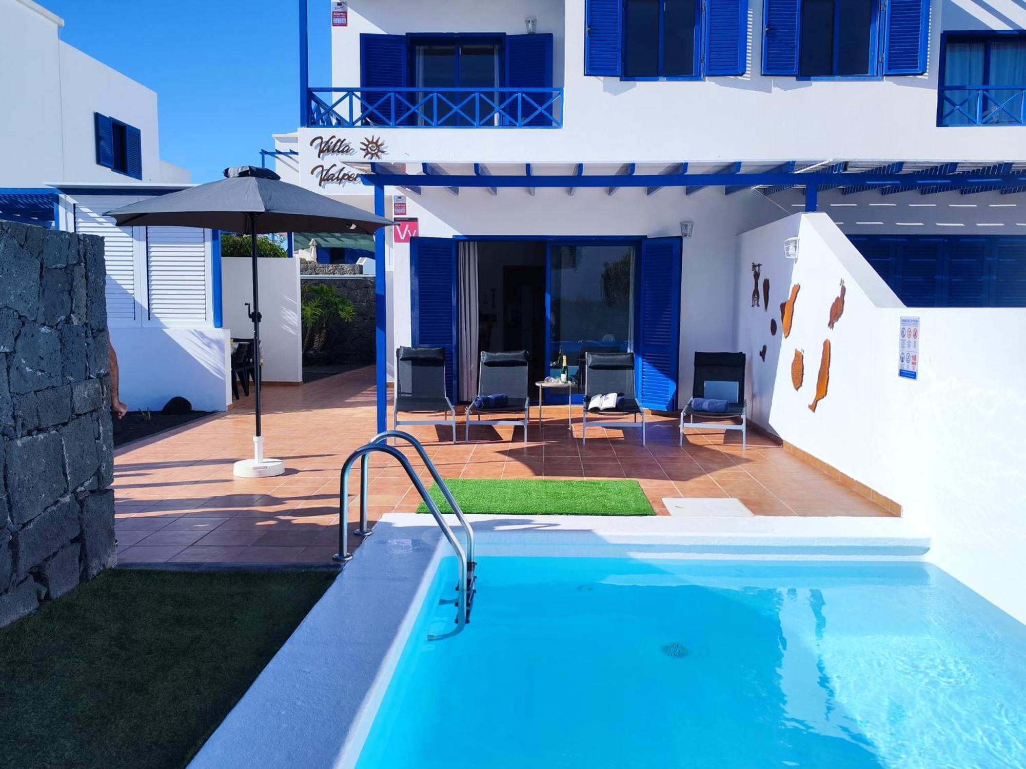 Villa Valperal, Piscina Climatizada Aire Acondicionado Posicion Estrategica!! Playa Blanca  Exterior photo